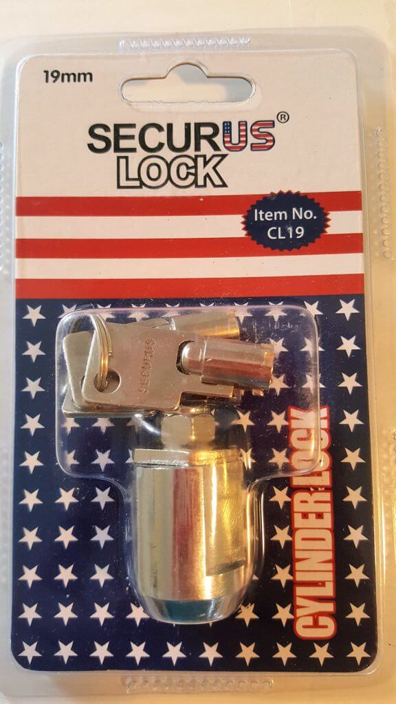 Securus 19mm Cylinder Lock