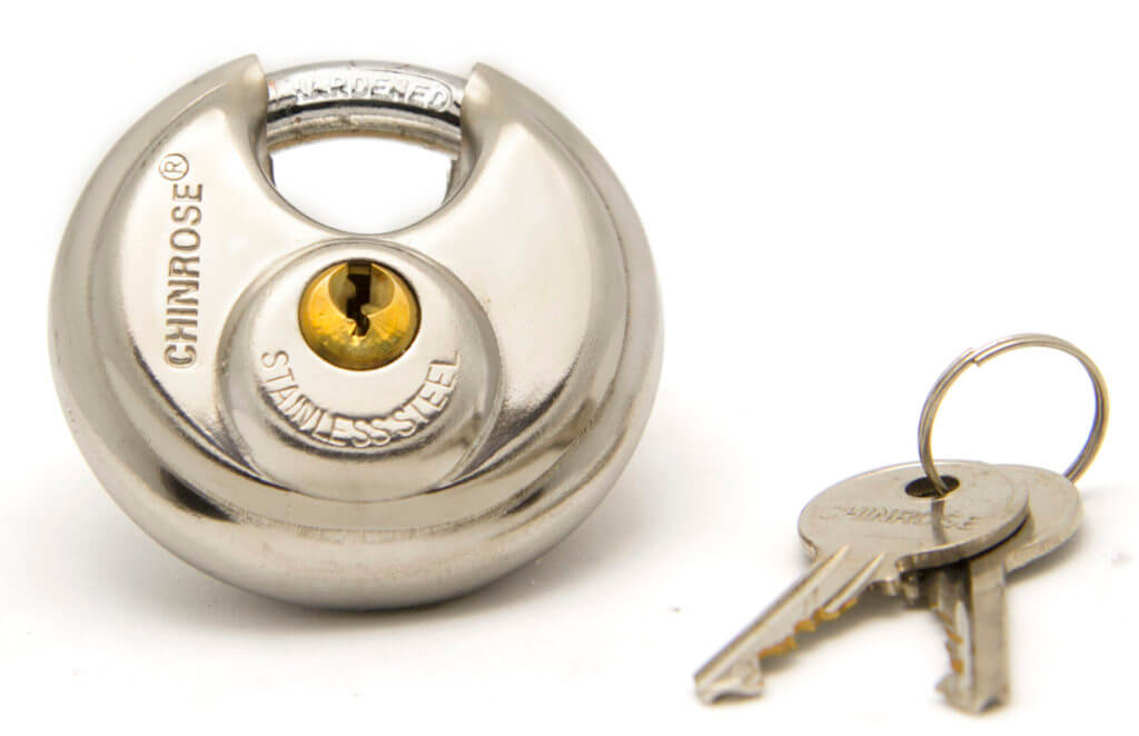 Chinrose Disc Locks with key on side