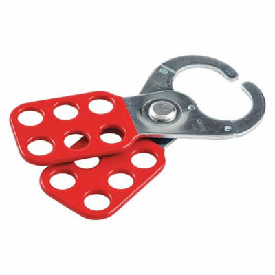1" safety lockout hasp | 6 holes | carton 144 - locks for